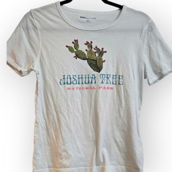J.Crew Joshua Tree National Park Graphic Tee Women’s XS White - Picture 2 of 7